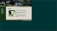 Desktop Screenshot of lilleyhillkennel.com